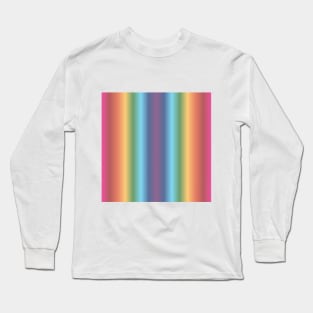 Ombre Rainbow Long Sleeve T-Shirt